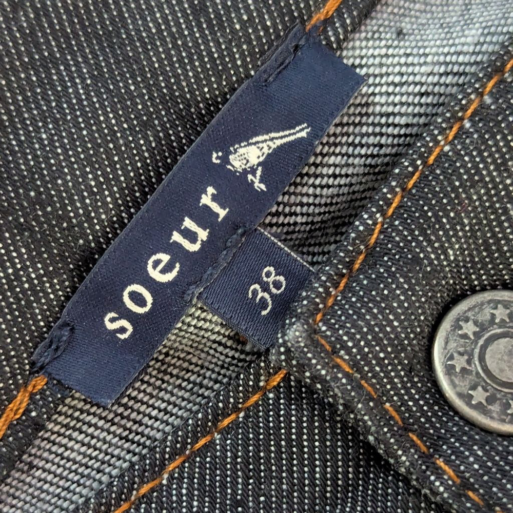 Soeur Francisco Dark Denim Jeans, Size 38/4 - Picture 3 of 13